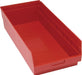 Quantum Medical Quantum Medical QSB216RD Shelf Bin 23 5/8" x 11 1/8" x 6" Red Supplies reLink Medical