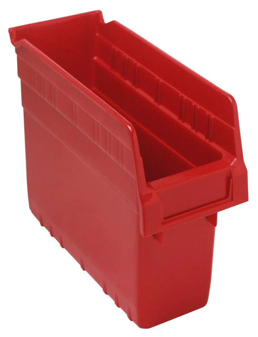 Quantum Medical Quantum Medical QSB801RD Shelf Bin 11 5/8" x 4 3/8" x 8" Red Supplies reLink Medical