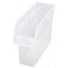 Quantum Medical Quantum Medical QSB801CL Shelf Bin 11 5/8" x 4 1/8" x 8" Clear Supplies reLink Medical