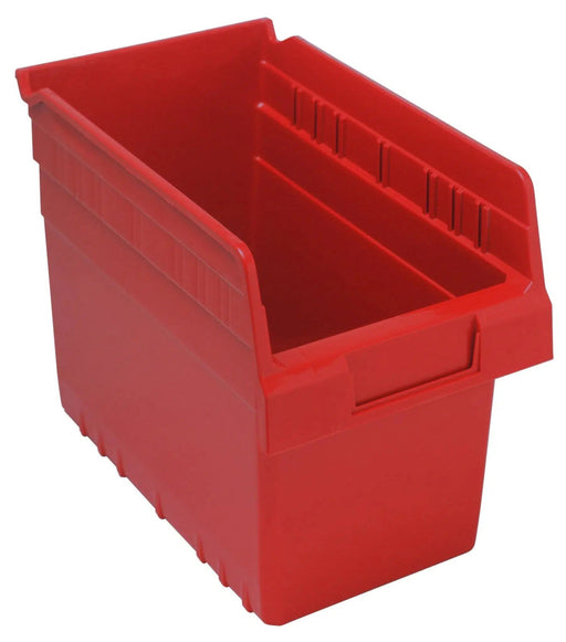 Quantum Medical Quantum Medical QSB802RD Shelf Bin 11 5/8" x 6 5/8" x 8" Red Supplies reLink Medical