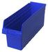 Quantum Medical Quantum Medical QSB804BL Shelf Bin 17 7/8" x 6 5/8" x 8" Blue Supplies reLink Medical