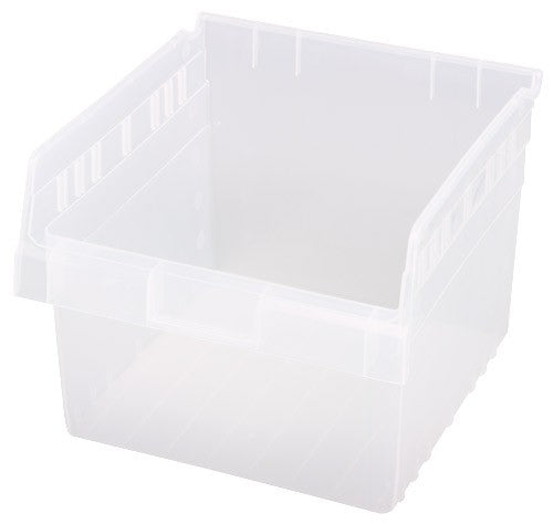 Quantum Medical Quantum Medical QSB809CL Shelf Bin 11 5/8" x 11 1/8" x 8" Clear Supplies reLink Medical
