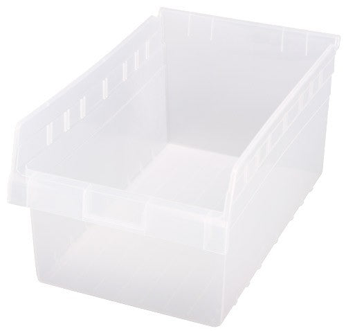 Quantum Medical Quantum Medical QSB810CL Shelf Bin 17 7/8" x 11 1/8" x 8" Clear Supplies reLink Medical