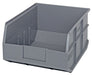 Quantum Medical Quantum Medical SSB445GY Stackable Shelf Bin 14" x 11" x 7" Gray Supplies reLink Medical