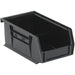 Quantum Medical Quantum Medical QUS220BK Bins Stack and Hang Black 7-3/8" x 4-1/8" Supplies reLink Medical