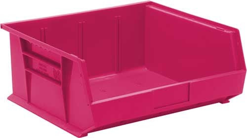 Quantum Medical Quantum Medical QUS250PK Bins Stack and Hang Pink 14-3/4" x Supplies reLink Medical