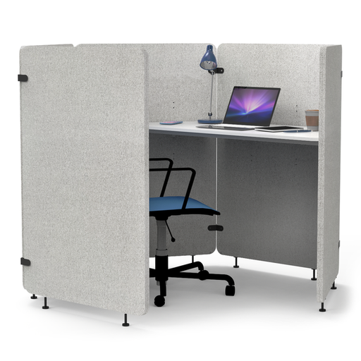Luxor Luxor RCLMWP5 Acoustic 5 Panels RECLAIM Work Pod Overall: 60"W Supplies reLink Medical
