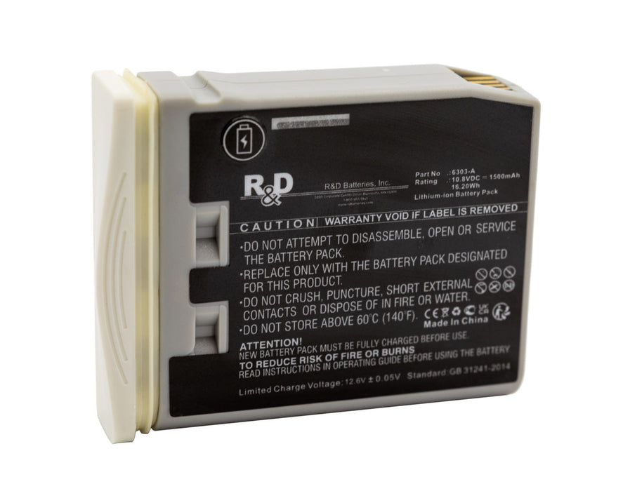 R&D Batteries 6303-A 10.8 Volt / 2.0Ah Li-Ion Battery