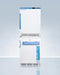 Accucold Accucold ARS6PV-VT65MLSTACKMED2 24" Wide All-Refrigerator/All-Freezer Combination Refrigerator reLink Medical