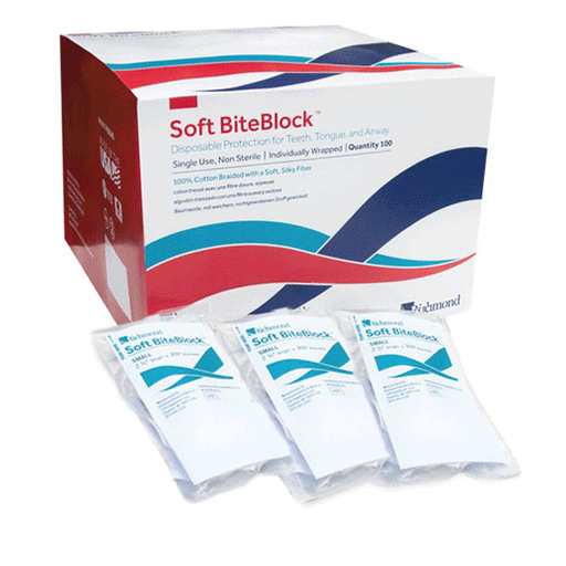 Richmond Dental Richmond Dental 260005 Soft BiteBlock 9/16" DIA x 2.5" Small Supplies reLink Medical