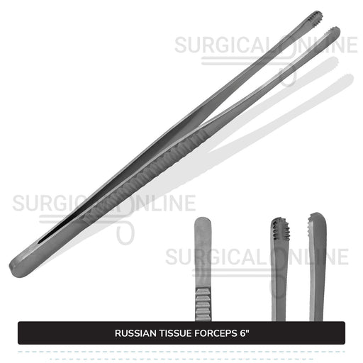 Aspen Surgical Aspen Surgical 07-1515 Symmetry Forceps Russian Tissue 6 Surgical Instruments reLink Medical