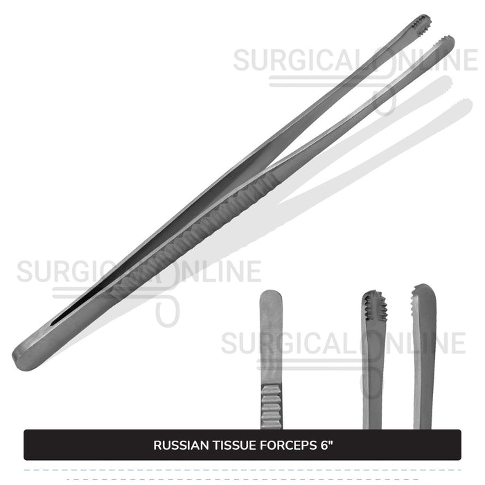 Aspen Surgical Aspen Surgical 07-1515 Symmetry Forceps Russian Tissue 6 Surgical Instruments reLink Medical