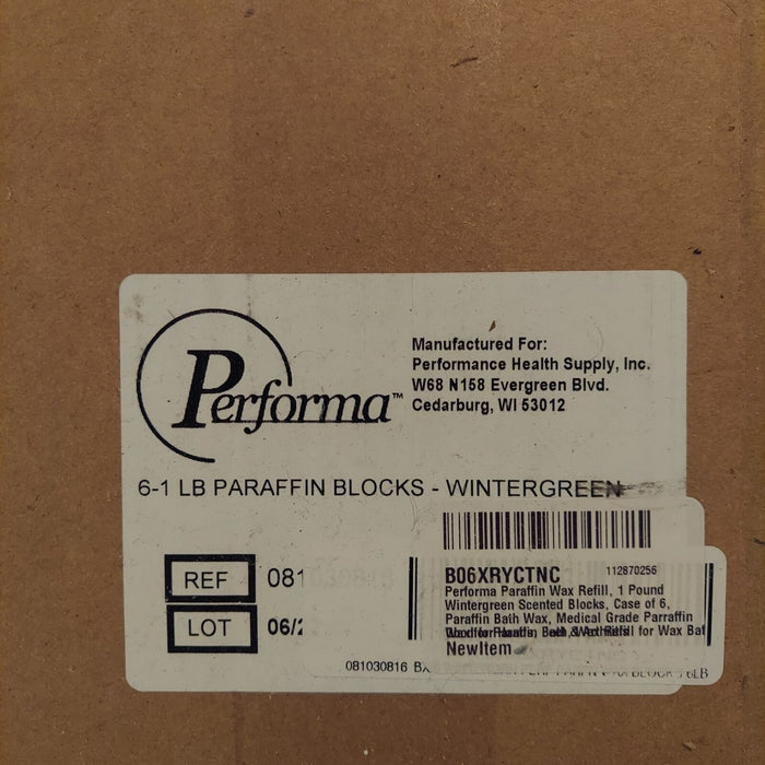 Performance Health Performance Health 081030816 Wax Block Refill Wintergreen Supplies reLink Medical