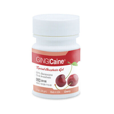 PacDent Gingi-Pak PacDent Gingi-Pak 20109 Gingicaine Bing Cherry 1oz Supplies reLink Medical