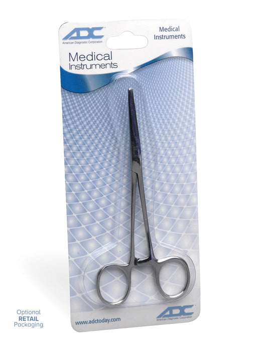 ADC ADC 310 Kelly Forceps, Straight 5-1/2", Silver Diagnostic Exam Equipment reLink Medical