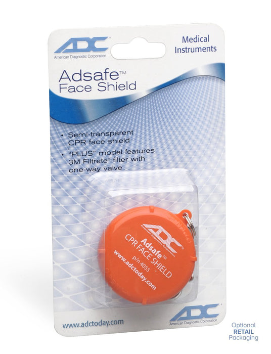 ADC 4055 ADSAFE Face Shield Adult, w/keychain
