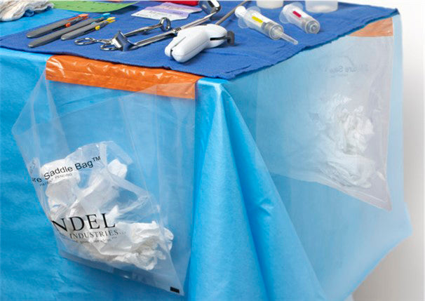 Ansell Ansell 1130 Z-Suture Saddle Bag 20" Clear Disposable Sterile Supplies reLink Medical