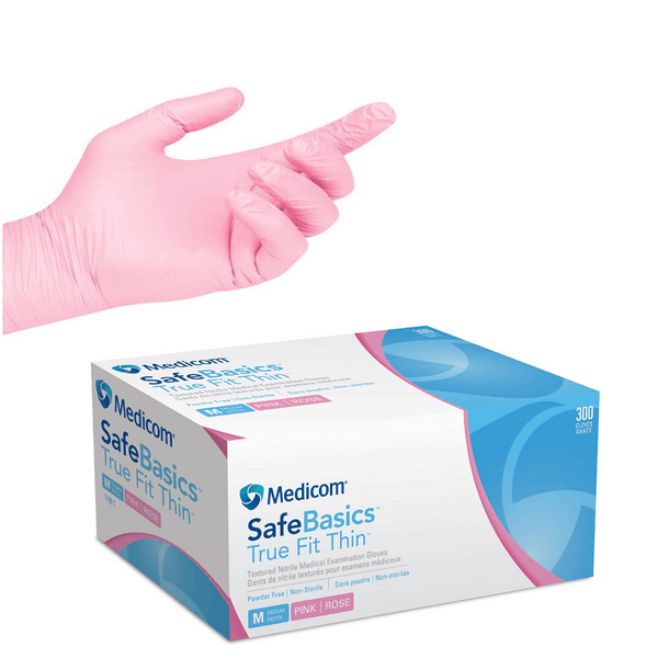 Medicom, Inc. Medicom Inc. 1186-A SafeBasics True Fit Thin Powder-Free Nitrile Supplies reLink Medical