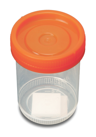 Ansell Ansell 3470 120cc Cup with "Orange" Lid Sterile 25/bx 2 Supplies reLink Medical