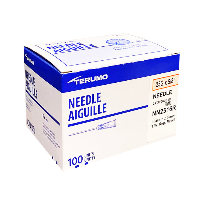 Terumo Medical Corp. Terumo Medical Corp. NN2516R Thin Wall Needle 25G x 5/8" 100/bx 10 Supplies reLink Medical