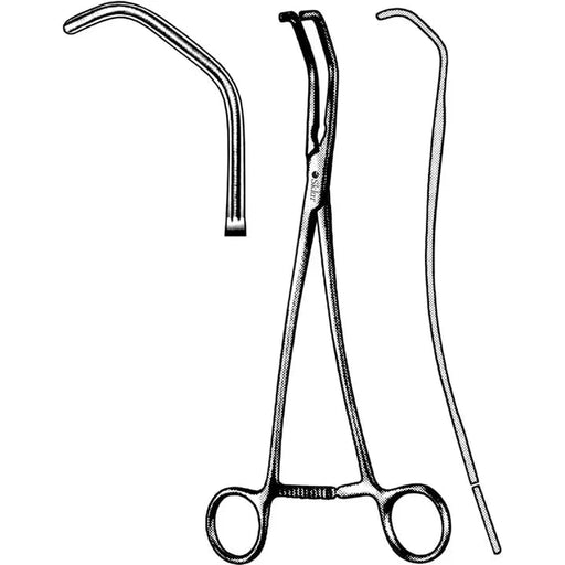Sklar Instruments Sklar Instruments 52-6612 DeBakey Atraumatic Vena Cava Clamp 9in Surgical Instruments reLink Medical