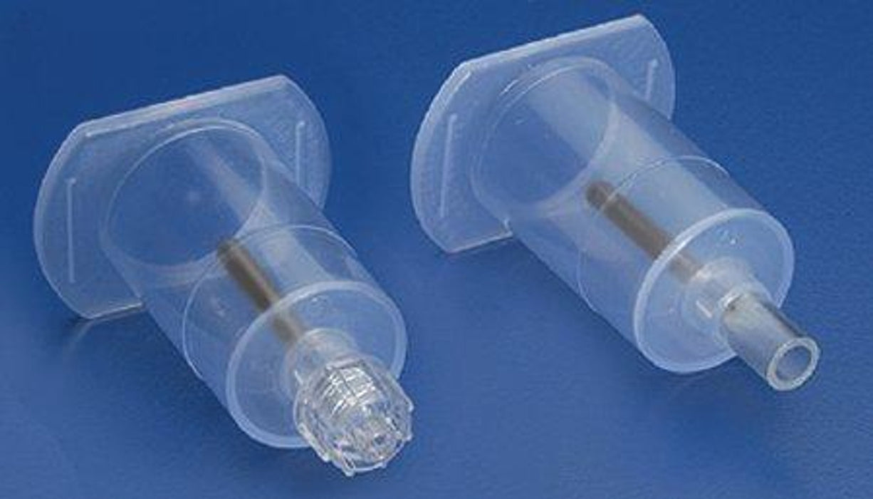 ICU Medical ICU Medical 96000S Saf-T Holder Short Male Luer Adapter 50/bx 4 Supplies reLink Medical
