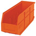 Quantum Medical Quantum Medical SSB461OR Stackable Shelf Bin 18" x 6" x 7" Orange Supplies reLink Medical