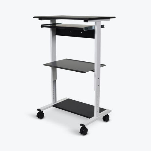 Luxor Luxor STAND-WS30 Stand Up Adjustable Workstation Three Shelves Supplies reLink Medical