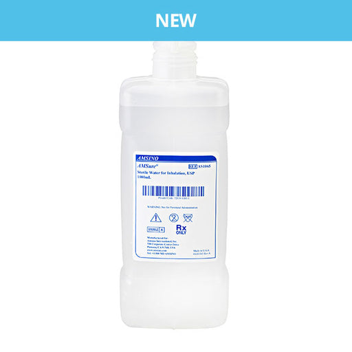 Amsino International, Inc. Amsino ASR0035 Sterile Water  Inhalation USP Accessories reLink Medical