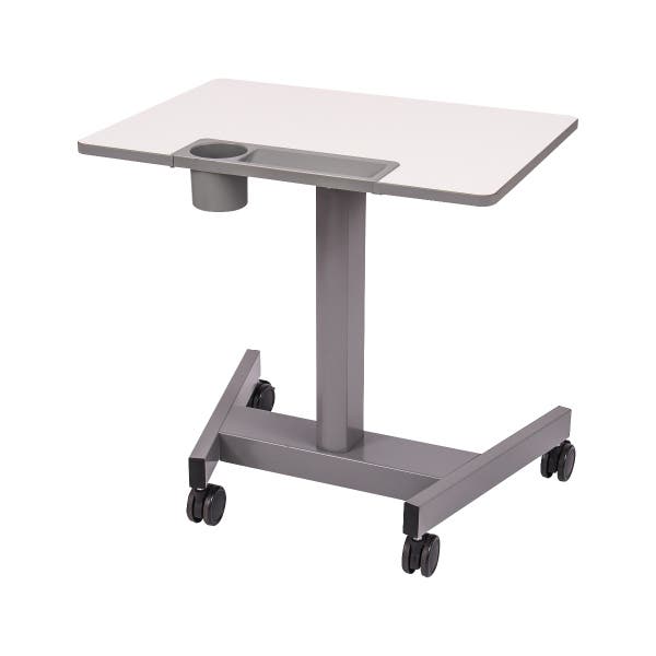 Luxor Luxor STUDENT-P Pneumatic Sit-Stand Desk Overall: 27.5"W x 19.5"D x Supplies reLink Medical