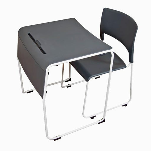 Luxor Luxor Stackable Student Desk and Chair Supplies reLink Medical