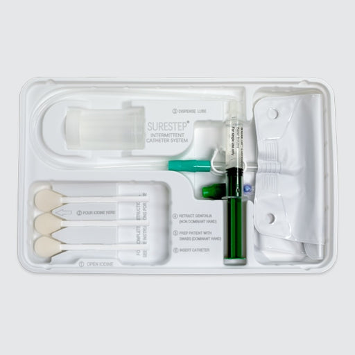 Bard Medical Bard Medical INTP16 Surestep Intermittent Catheter Tray Preconnected Supplies reLink Medical