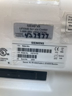 Siemens 2013 Siemens Mobillett Mira and 2016 Siemens Mobillett Mira Max Portable X-Ray Machines reLink Medical