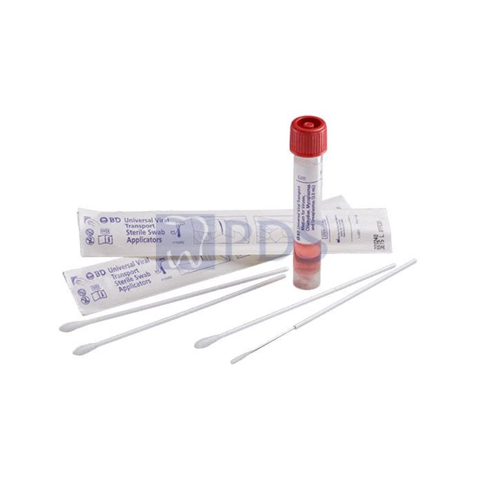 Becton Dickinson (BD) BD 220529 Universal Viral Transport Kit  3mL Vial with Supplies reLink Medical