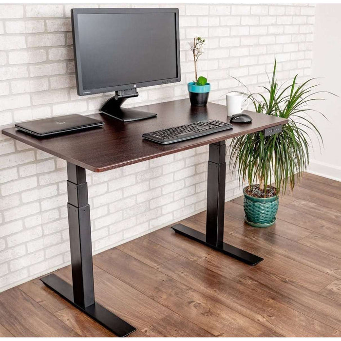 Luxor Luxor STANDE-60-BK/DW Motor Electric Stand Up Desk 60" Single Supplies reLink Medical