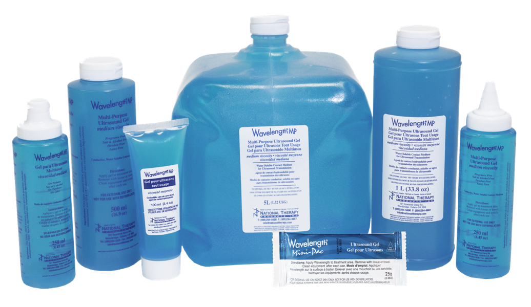 Sabel Med Sabel Med NTPA204X Wavelength Ultrasound Gel Blue 500ml Bottle Accessories/Supplies reLink Medical