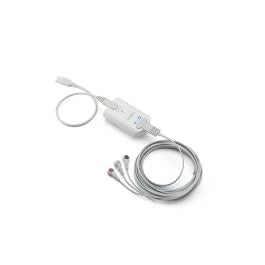 Hillrom Hillrom 6000-ECG3A ECG Module with 3-Lead AHA Patient Cables reLink Medical