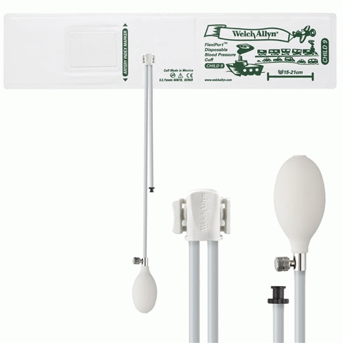 Hillrom Hillrom SOFT-09-2SCC Cuff Soft Screw Connector C 2-Tube Child Cables reLink Medical