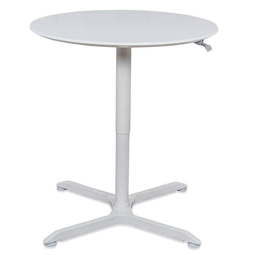 Luxor Luxor LX-PNADJ-36RD Pneumatic Adjustable Desktop Desk Round 36" Supplies reLink Medical