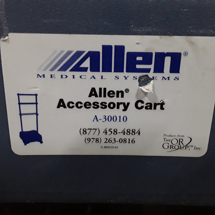 Allen Medical Systems Allen Medical Systems A-30010 Accessory Cart Medical Furniture reLink Medical