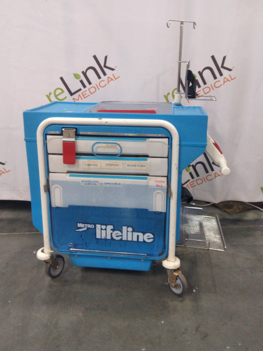 Metro Metro Lifeline Crash Cart Medical Carts Medical Furniture reLink Medical