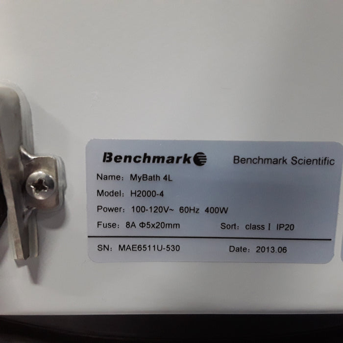 Benchmark Scientific Benchmark Scientific H2000-4 MyBath 4L Water Baths Research Lab reLink Medical