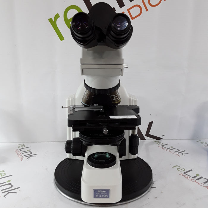 Nikon Nikon Eclipse E400 Binocular Microscope Lab Microscopes reLink Medical
