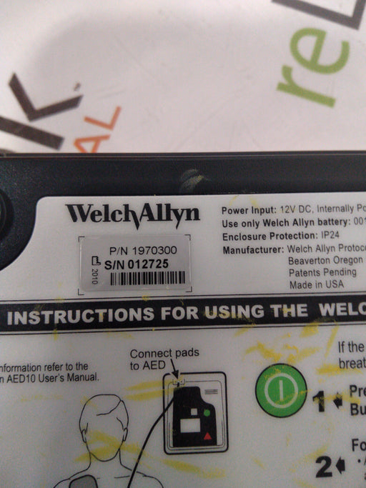 Welch Allyn Inc. Welch Allyn Inc. AED10 Defib Defibrillators reLink Medical