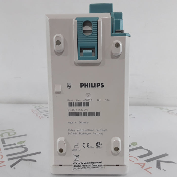 Philips Healthcare Philips Healthcare M3015A OPT: C06 C02 Module Patient Monitors reLink Medical