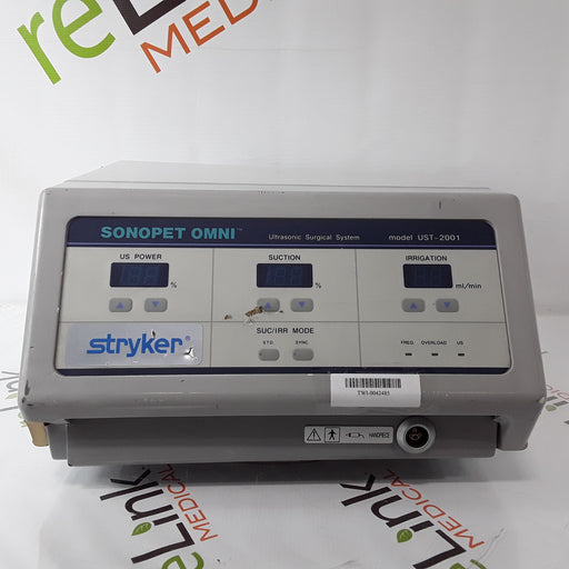 Stryker Medical Stryker Medical SonoPet Omni UST-2001 Ultrasonic Surgical System Electrosurgical Units reLink Medical