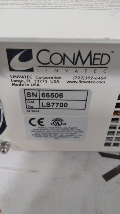 ConMed ConMed LS7700 Light Source Rigid Endoscopy reLink Medical