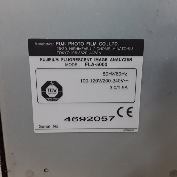 Fujifilm Fujifilm FLA-5000 Fluorescent Image Analyzer Research Lab reLink Medical