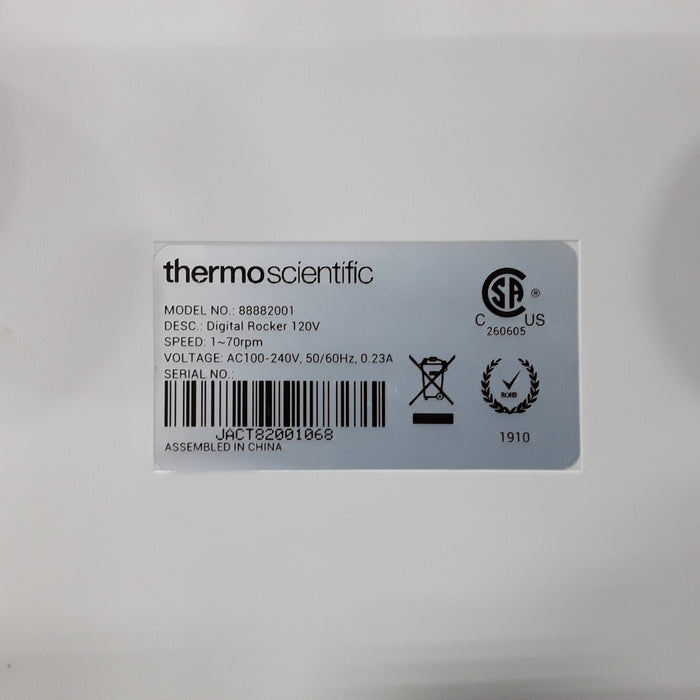 Thermo Scientific Thermo Scientific Digital Rocker 88882001 Research Lab reLink Medical