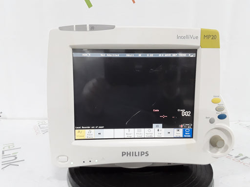 Philips Healthcare Philips Healthcare Intellivue MP20 Patient Monitor Patient Monitors reLink Medical